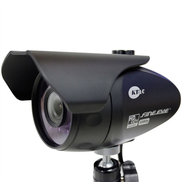 KT&C KPC-HDN300M CCTV security camera Geschoss Schwarz Sicherheitskamera