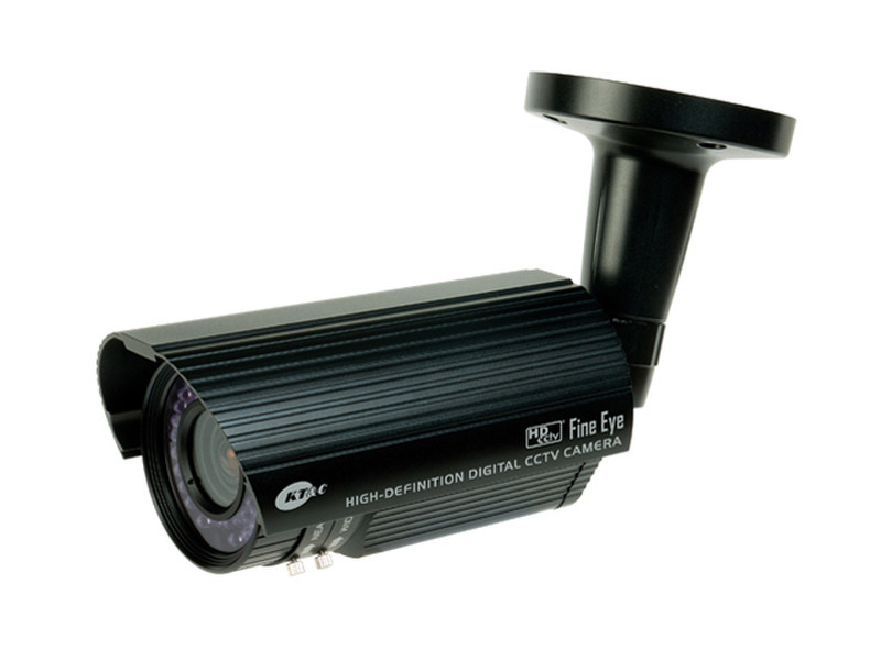 KT&C KPC-HDN720M CCTV security camera Geschoss Schwarz Sicherheitskamera