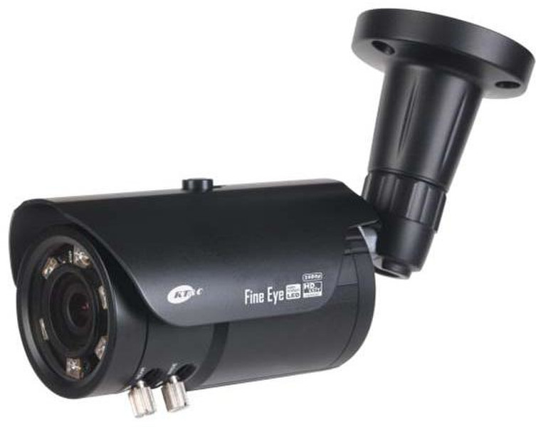 KT&C KPC-HDN552M CCTV security camera Outdoor Geschoss Schwarz Sicherheitskamera