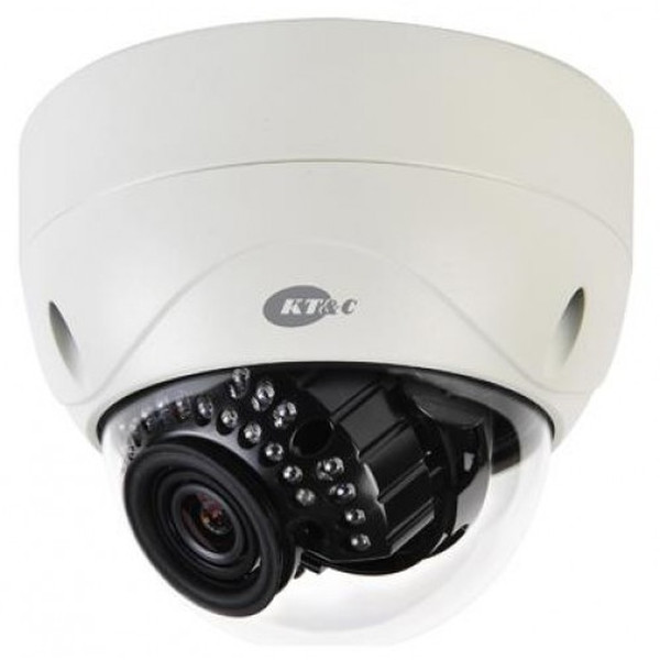 KT&C KPC-HNV120M CCTV security camera Kuppel Weiß Sicherheitskamera