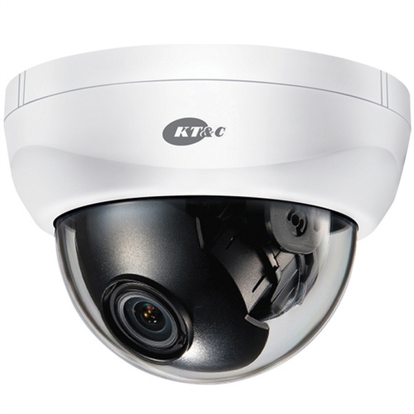 KT&C KPC-HDD122M CCTV security camera Innenraum Kuppel Weiß Sicherheitskamera
