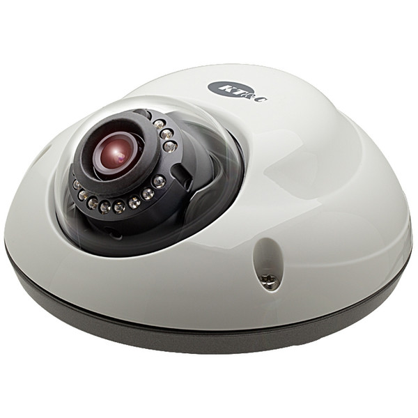 KT&C KPC-HLND45M CCTV security camera Outdoor Kuppel Weiß Sicherheitskamera