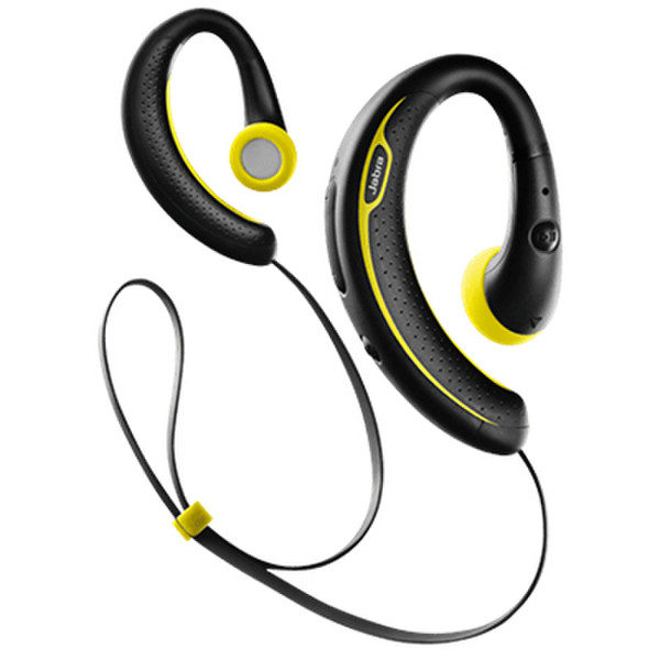 Jabra Sport Wireless+ Заушины Стереофонический Черный, Желтый