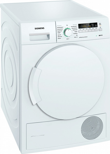 Siemens WT44W2ECO freestanding Front-load 7kg A++ White tumble dryer
