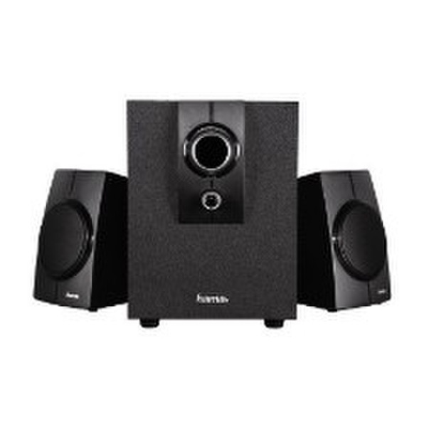 Hama SPX 1000 2.1channels 12W Black speaker set