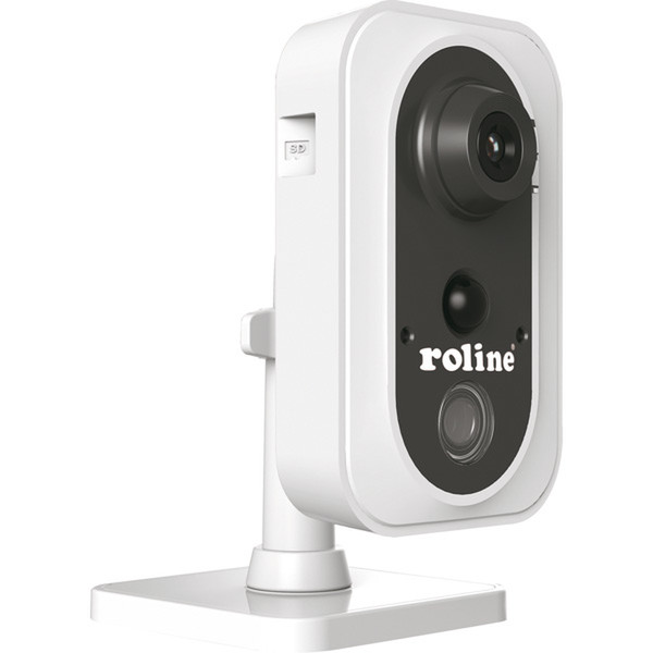 ROLINE 3 MPx Cube IP Camera, RCIF3-1W, IR-LED, PoE, 4mm fix 70°, WLAN