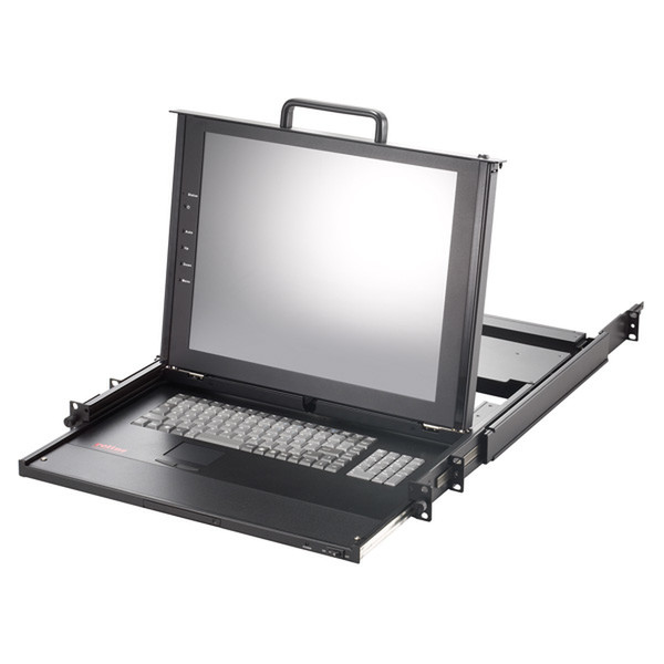 ROLINE 19" LCD KVM Console, 43 cm (17") TFT, DVI-I, USB + PS/2, D