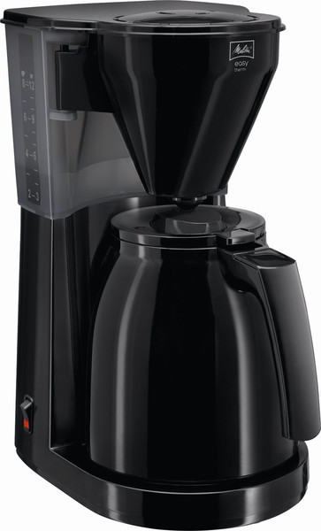 Melitta Easy Therm Drip coffee maker 12cups Black