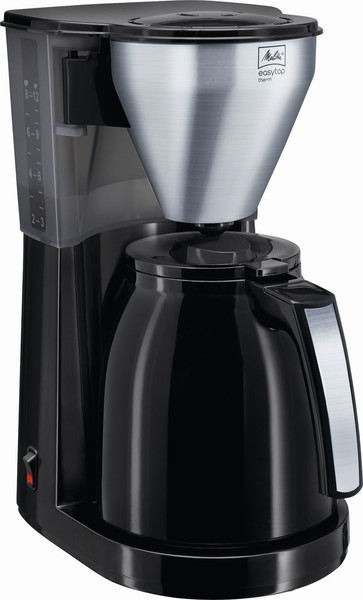 Melitta Easy Top Therm Drip coffee maker 1L 8cups Black