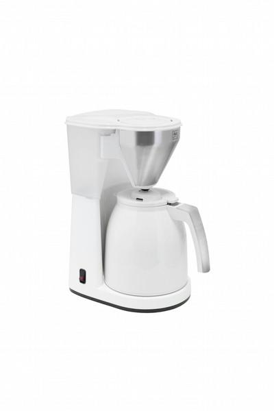 Melitta Easy Top Therm Drip coffee maker 1L 8cups White