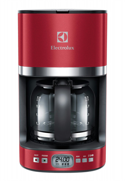 Electrolux EKF7500R Drip coffee maker 1375L Red