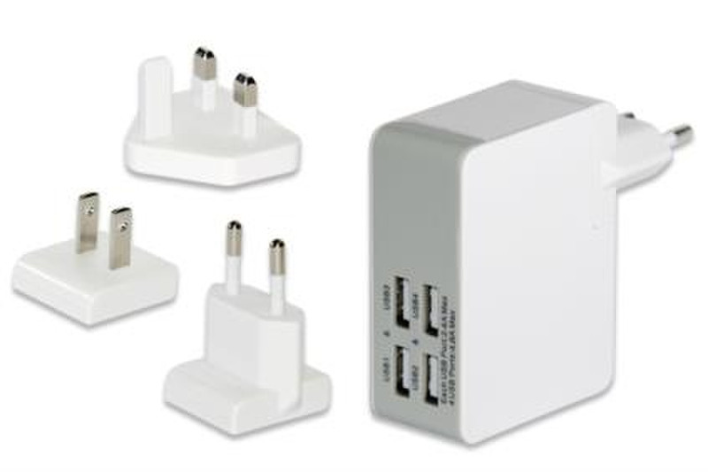 Ednet 31809 Indoor White mobile device charger