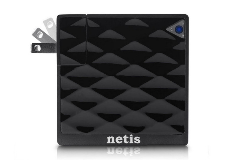 Netis System WF2416 Dual-band (2.4 GHz / 5 GHz) Fast Ethernet Black