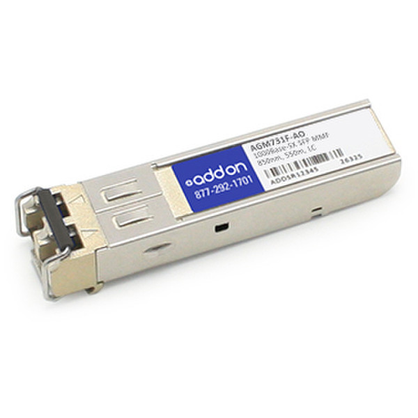 Add-On Computer Peripherals (ACP) AGM731F-AO SFP 1000Mbit/s 850nm Multi-mode network transceiver module