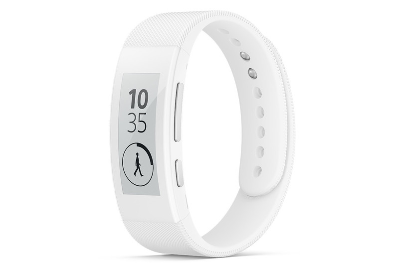 Sony SmartBand Talk SWR30 Wristband activity tracker 1.4Zoll E-Tinte Kabellos IP68 Weiß