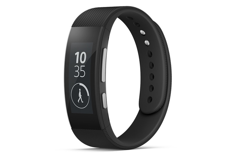 Sony SmartBand Talk SWR30 Wristband activity tracker 1.4" Электронные чернила Беспроводной IP68 Черный