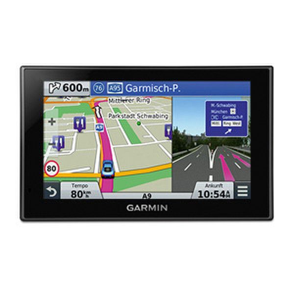 Garmin nüvi 2599LMT-D Tragbar / Fixiert 5Zoll TFT Touchscreen 184g Schwarz Navigationssystem
