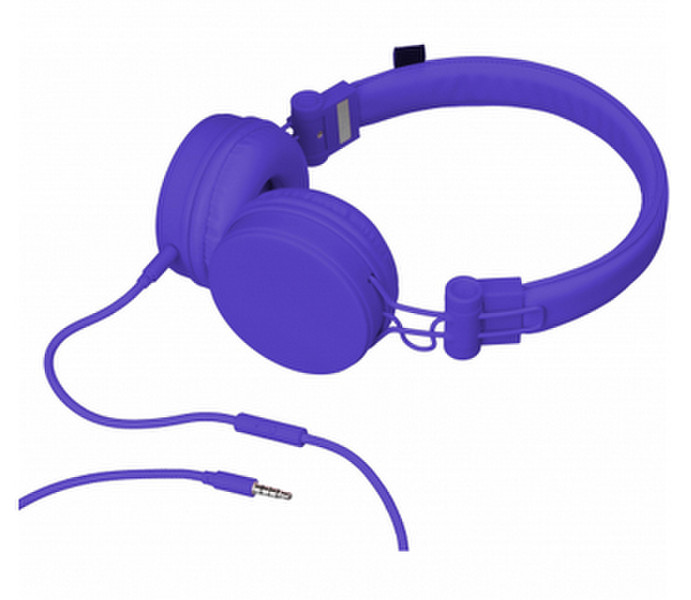 KitSound Malibu Binaural Kopfband Blau
