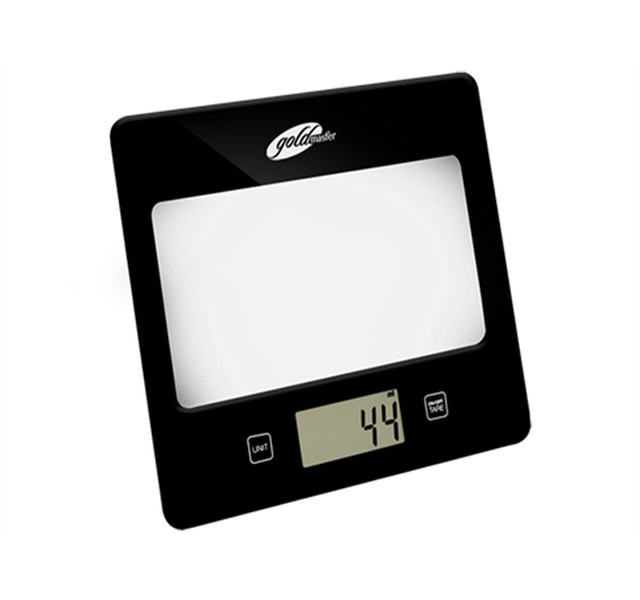 GoldMaster GM-114B Electronic kitchen scale Черный, Прозрачный кухонные весы