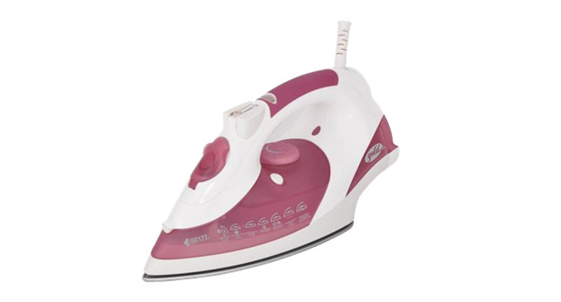 GoldMaster Truva Dry & Steam iron Ceramic soleplate 2200Вт Розовый, Белый