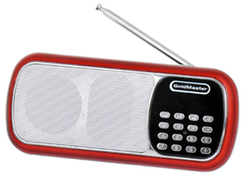 GoldMaster SR-144 USB Tragbar Rot Radio