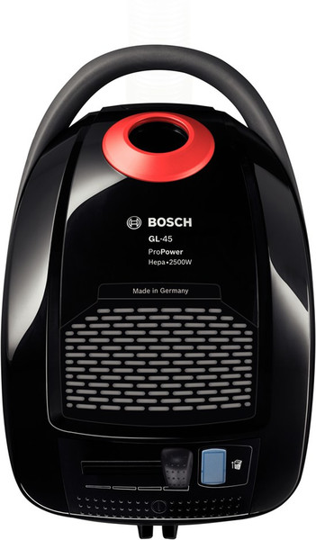 Bosch BGB452530 Цилиндрический пылесос 5л 2500Вт Черный пылесос