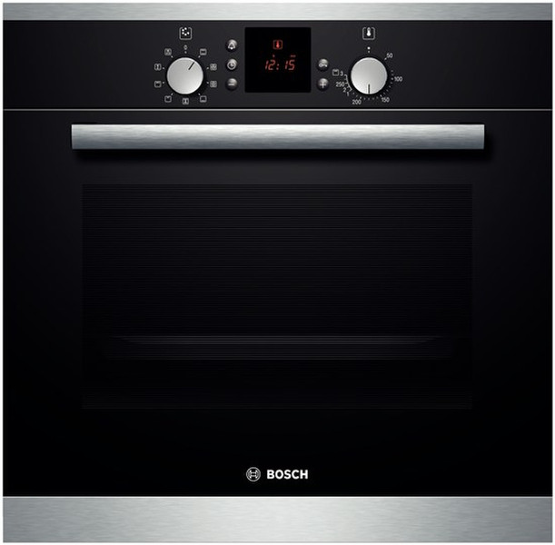 Bosch HBN539E3T Electric oven 67л 2900Вт A Черный, Нержавеющая сталь