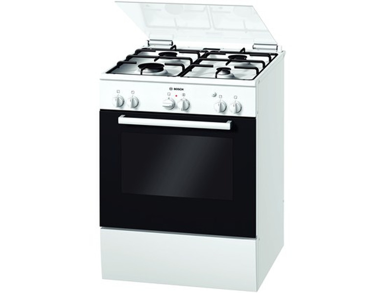 Bosch HGV523120T Отдельностоящий Gas hob A-20% Белый кухонная плита