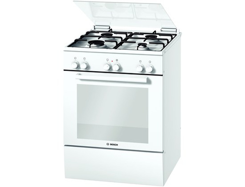 Bosch HGV525123T Отдельностоящий Halogen hob A-20% Белый кухонная плита