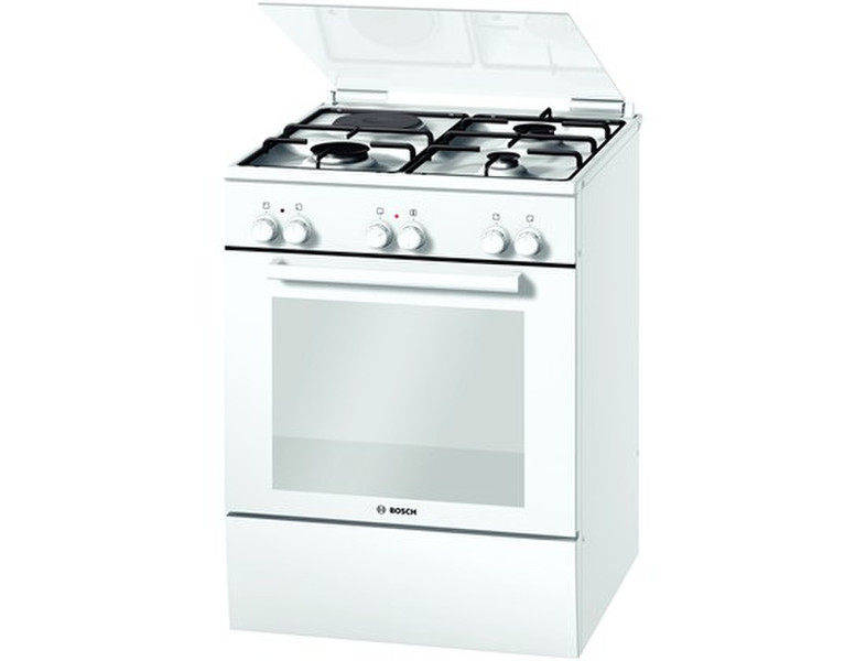 Bosch HGV52D123T Freistehend Gas hob A-20% Weiß Küchenherd