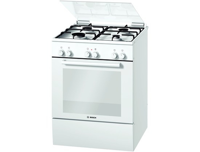 Bosch HGV725220T Freistehend Gas hob A-20% Weiß Küchenherd