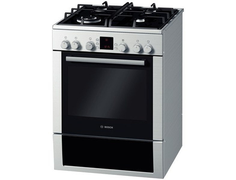 Bosch HGV746455T Отдельностоящий Gas hob A Cеребряный кухонная плита