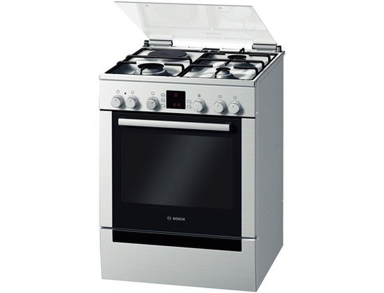 Bosch HGV74D350T Freestanding Gas hob A Stainless steel cooker