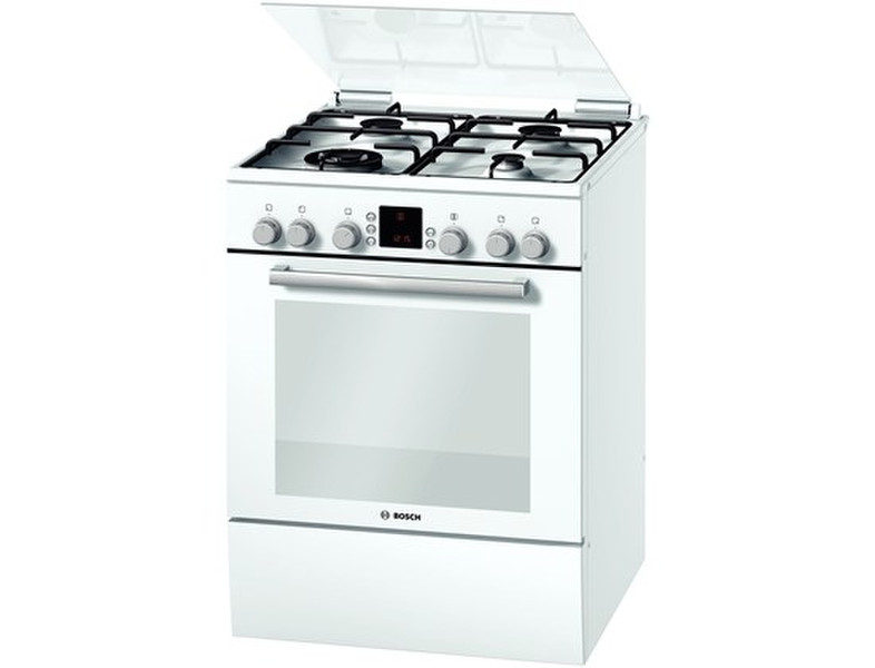 Bosch HGV74W320T Freestanding Gas hob A-20% White cooker