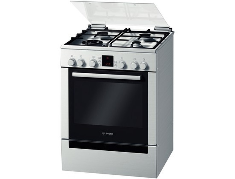 Bosch HGV74W357T Отдельностоящий Gas hob A-20% Нержавеющая сталь кухонная плита