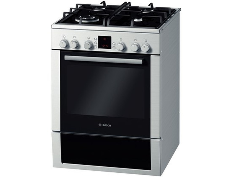 Bosch HGV74X456T Freistehend Gas hob A-20% Edelstahl Küchenherd