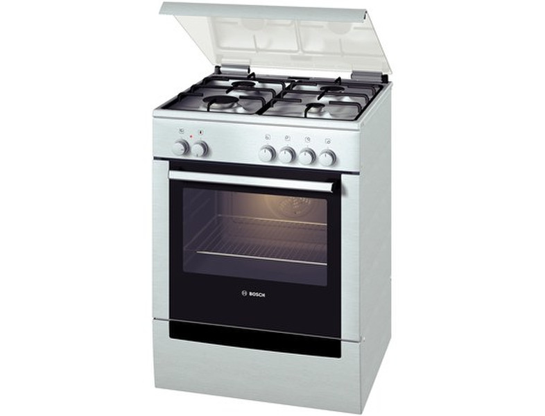 Bosch HSV624050T Отдельностоящий Gas hob A Нержавеющая сталь кухонная плита