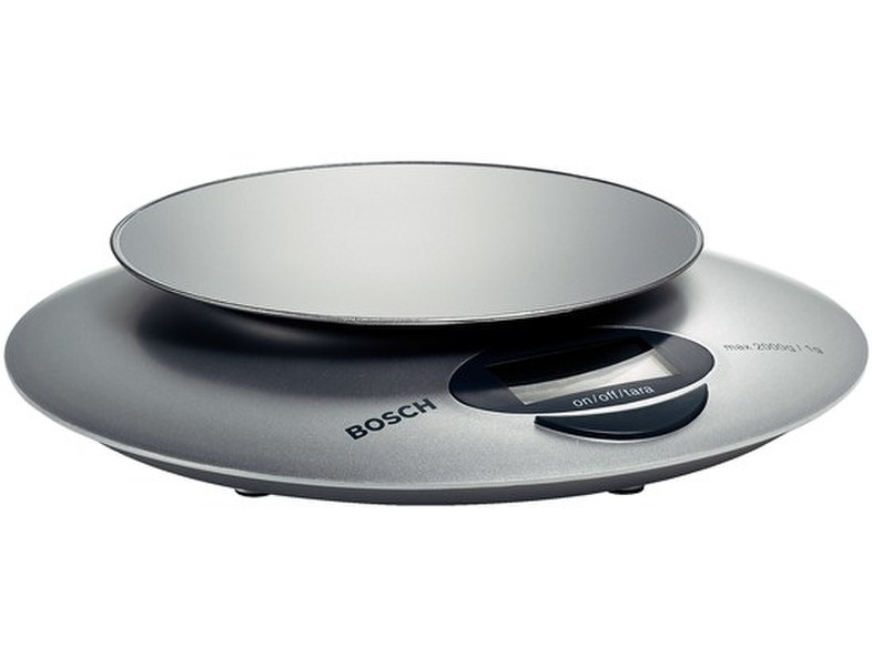 Bosch MKW0160 Electronic kitchen scale Metallic