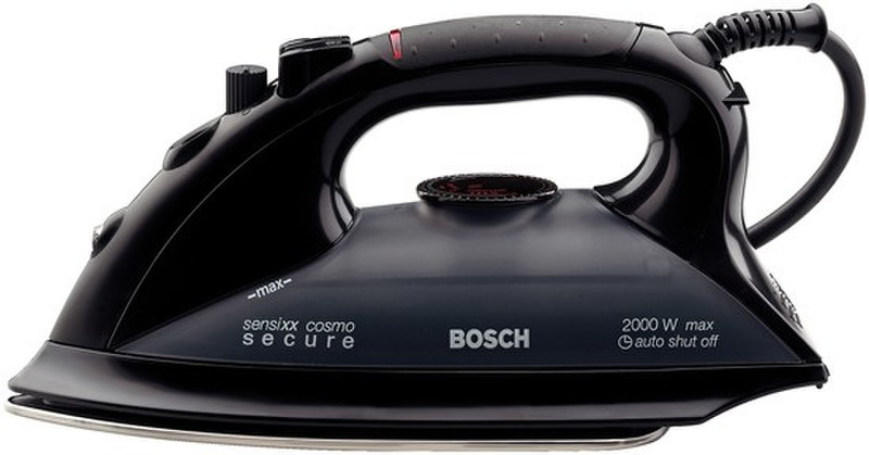 Bosch TDA2443 Dry & Steam iron Stainless Steel soleplate 2000W Black iron