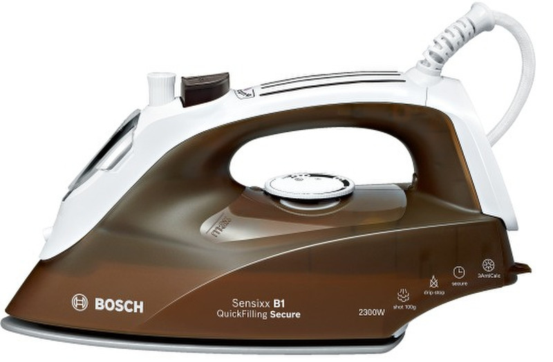 Bosch TDA2645 Dry & Steam iron 2300Вт Коричневый, Белый утюг