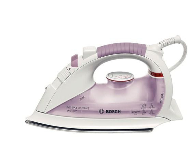 Bosch TDA8339 Dry & Steam iron Stainless Steel soleplate 2400W Weiß Bügeleisen