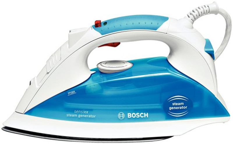 Bosch TDS1119 Dry & Steam iron Ceramic soleplate 2400Вт Синий, Белый утюг