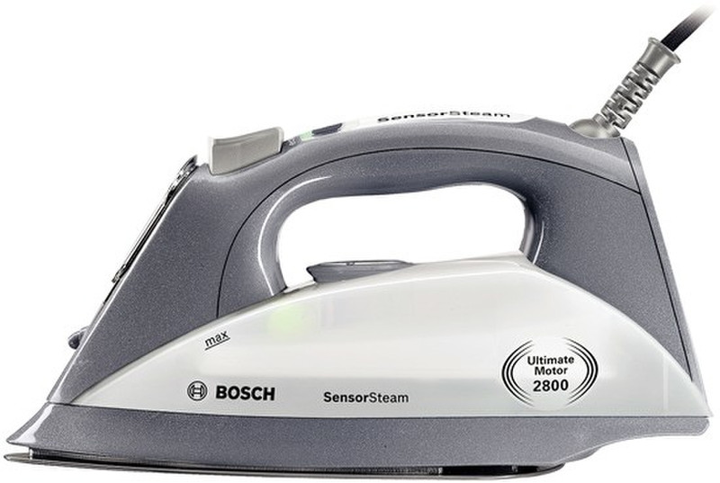 Bosch TDS1225 Dry & Steam iron 2800W Grau, Weiß Bügeleisen