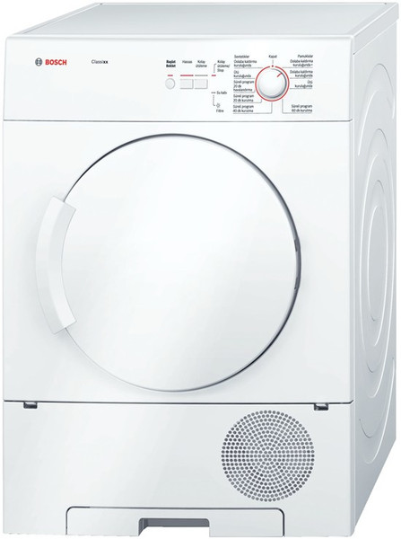 Bosch Classixx WTC84101TR Freistehend Frontlader 6kg Nicht spezifiziert Weiß Wäschetrockner