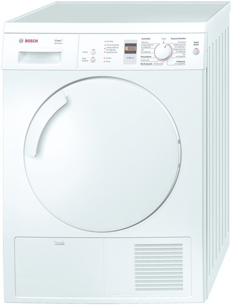 Bosch Maxx 7 WTE84300TR Отдельностоящий Фронтальная загрузка 7кг B Белый сушилка для белья