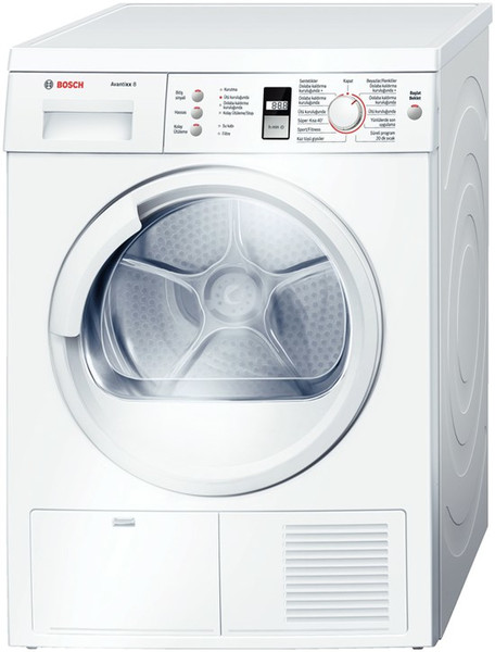 Bosch Avantixx 8 WTE86302TR Freistehend Frontlader 8kg B Weiß Wäschetrockner