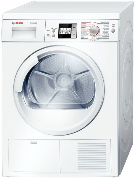 Bosch Avantixx 8 WTS86513TR freestanding Front-load 8kg B White tumble dryer