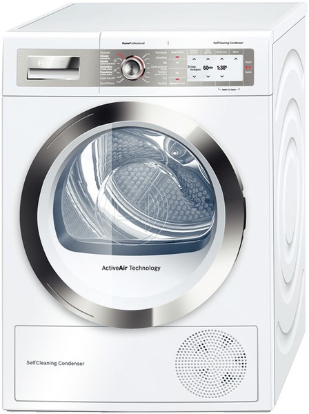 Bosch HomeProfessional WTY88740TR freestanding Front-load 8kg A++ White tumble dryer