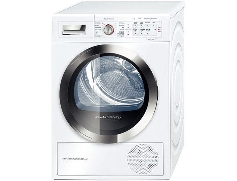 Bosch WTY88800TR freestanding Front-load A+++ White tumble dryer