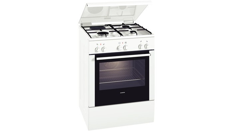 Siemens HM52C200T Freestanding Combi hob A Black,White cooker